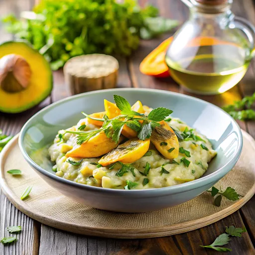 Kaszotto Warzywno-Avocado z Pestkami Dyni